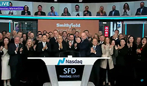 史密斯菲爾德登陸納斯達(dá)克，雙匯系實現(xiàn)A+H+美股三地上市